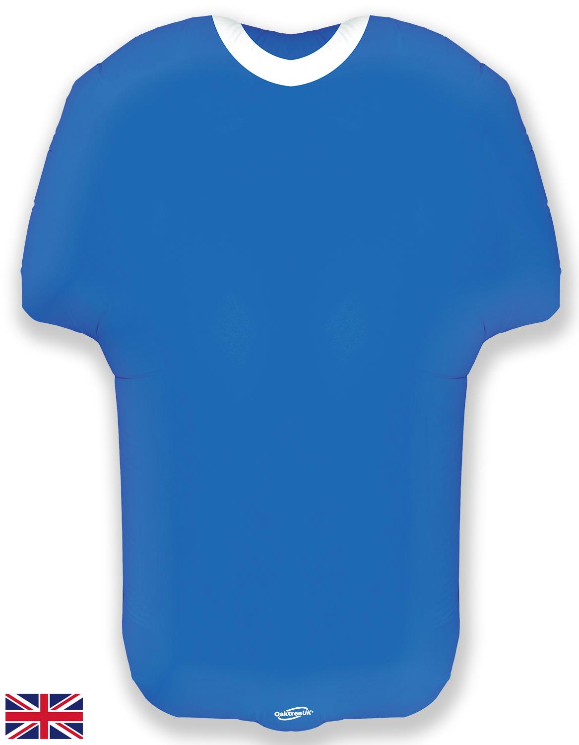 24'' Blue Sport Shirt / Football Shirt Foil Balloon