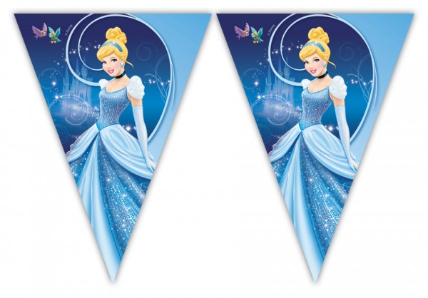 Cinderella Plastic Party Bunting 