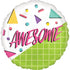 18'' Awesome Party Foil Balloon