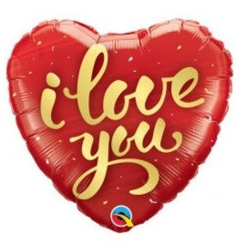 18'' Gold Script I Love You