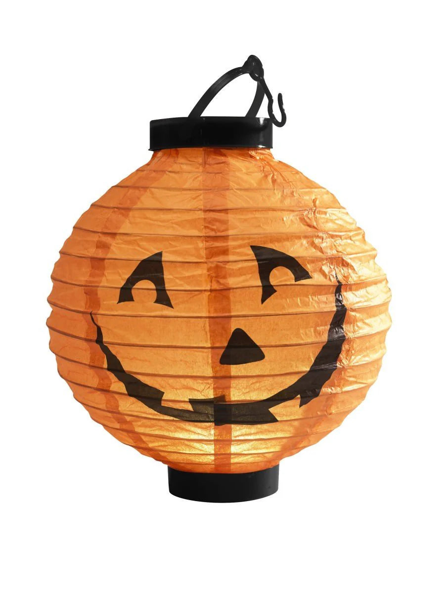 Light Up LED Paper Pumpkin Lantern