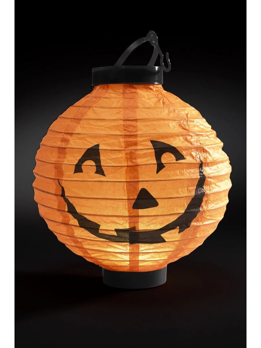 Light Up LED Paper Pumpkin Lantern