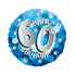 Blue Sparkle Happy 60th Birthday