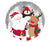 18" Santa & Pals Foil Balloon