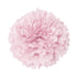 16'' Pink Puff Ball Decoration