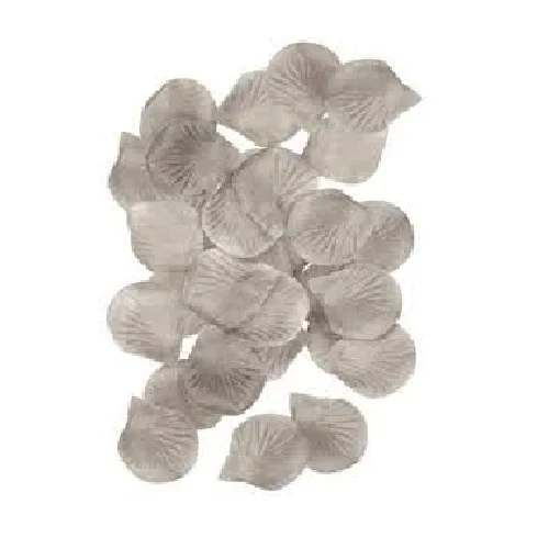 Silver Rose Petals 150pc