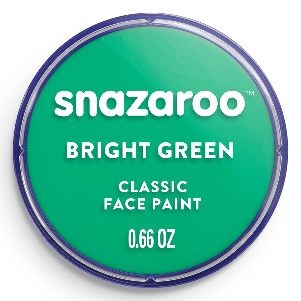 Snazaroo Classic Face Paint 18ml - Bright Green