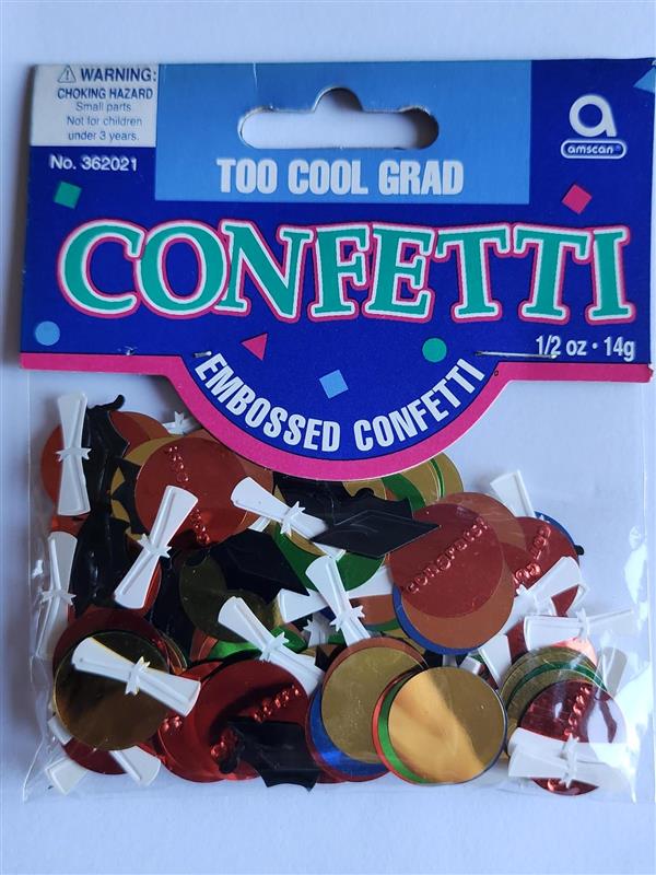 Too Cool Graduation Confetti 14g