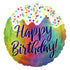 17'' Happy Birthday Sprinkles Foil Balloon