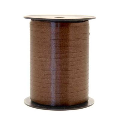 Mocha Brown Curling Ribbon 5mm x 250yds