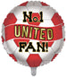 United No 1 Fan Birthday 18 Inch Foil Balloon