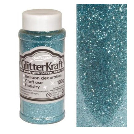 Fine Craft Light Blue Glitter 100g