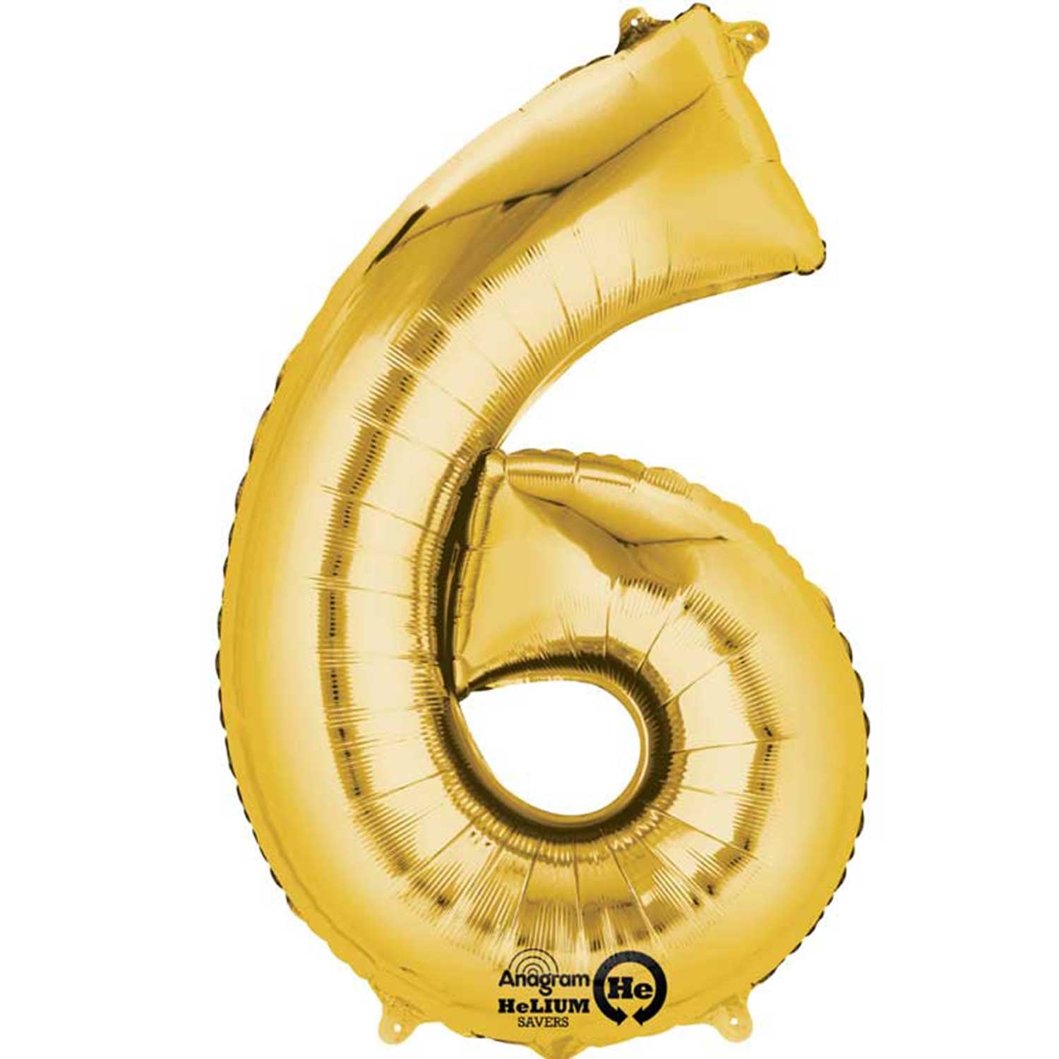 Number 6 Gold Minishape 16