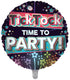 Tick Tock Party 18 Inch Foil