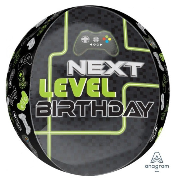 16'' Level Up Gaming Orbz Balloon