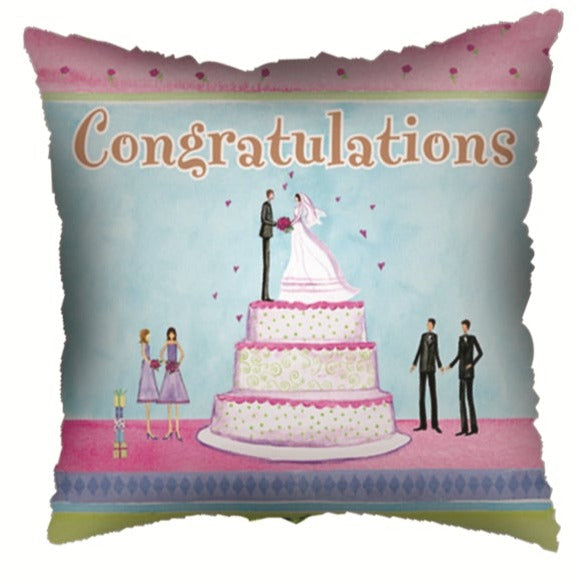 18'' Foil Wedding Wishes