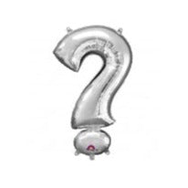 16'' Foil Symbol ? - Silver Packaged Air Fill (Anagram)