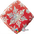 18'' Foil Snowflakes Sparkles Red