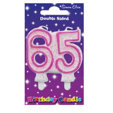 Pink Candle Number 65
