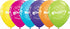 11'' Tropical Assorted Congratulations Graduate 25pk