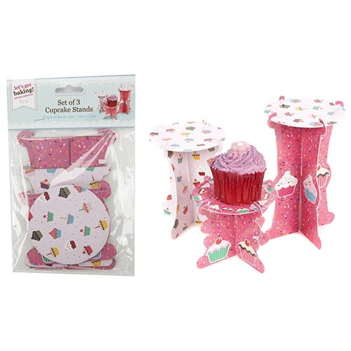 Cupcake Stands Set of 3