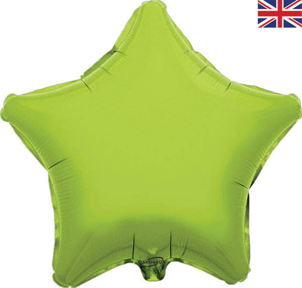 Lime Green Star 18 Inch