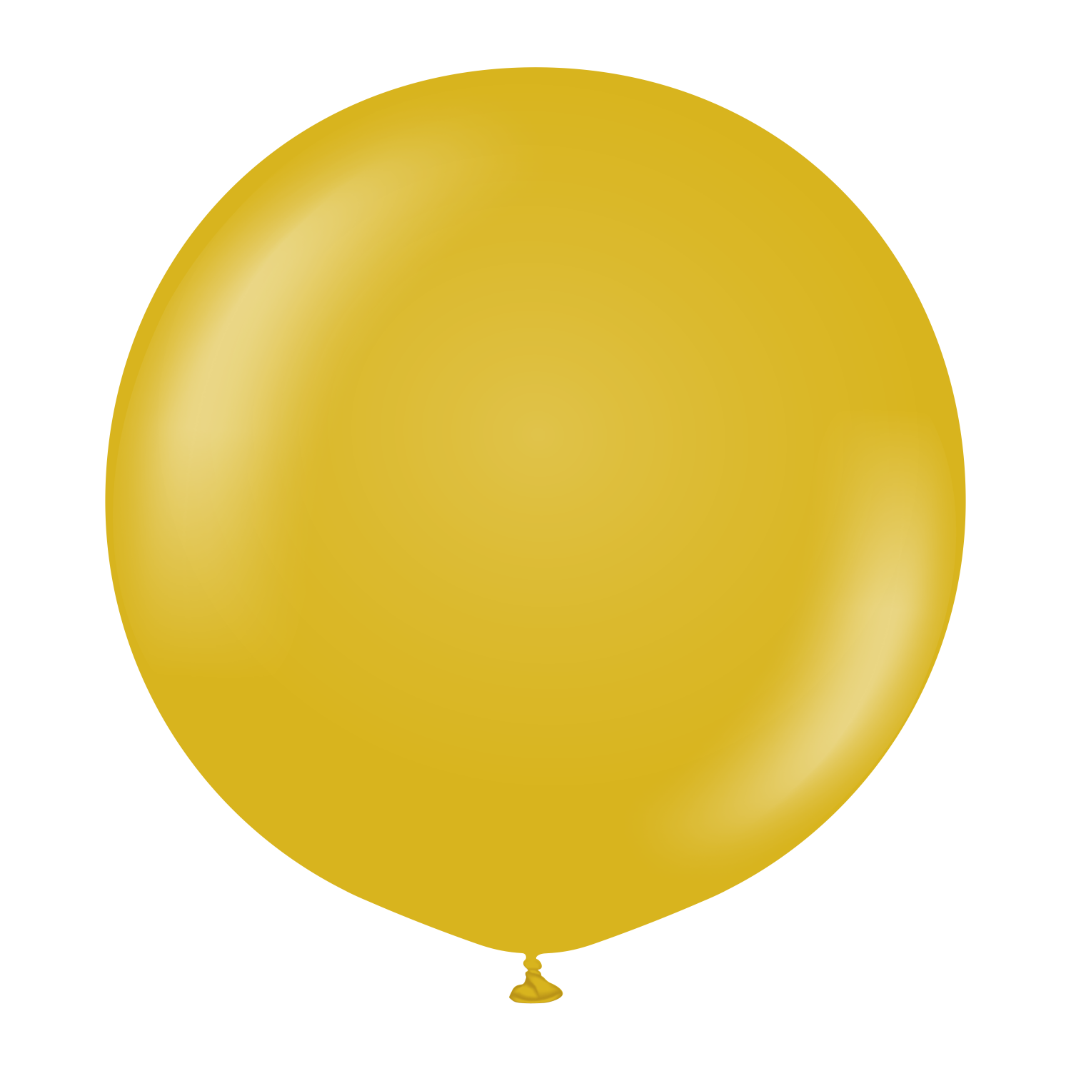 Retro Mustard Balloons