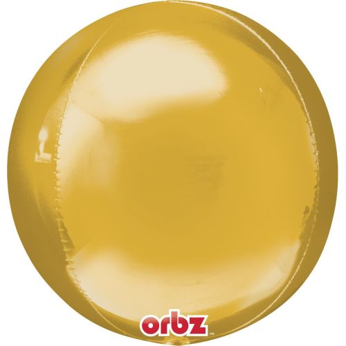 16'' Orbz Gold Xl Foil Balloon