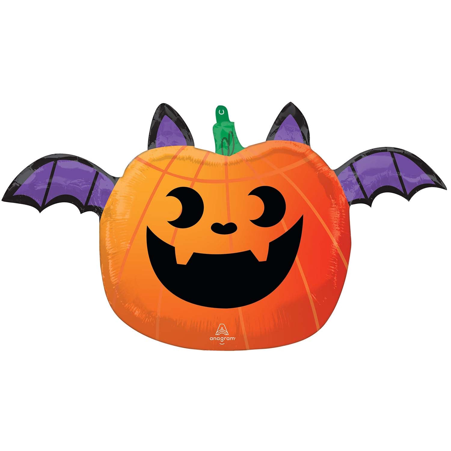Fun and Spooky Pumpkin Bat Junior Shape XL