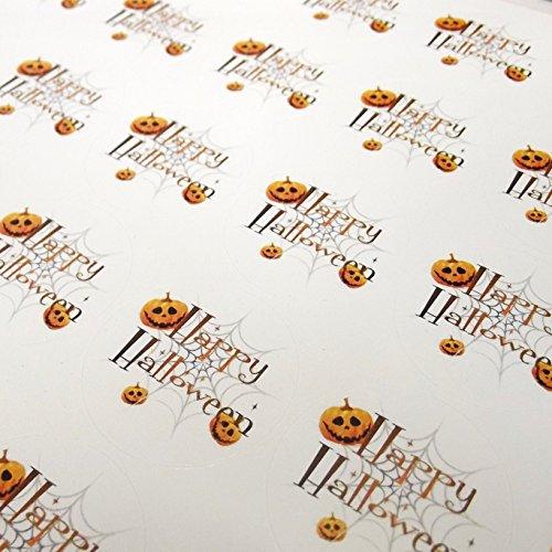 Party Bag World 35 x 35mm Halloween Stickers