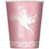 Pink Dove Cross Cups 8pk