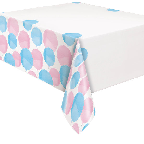 Gender Reveal Table Cover, Boy or Girl? He or She?