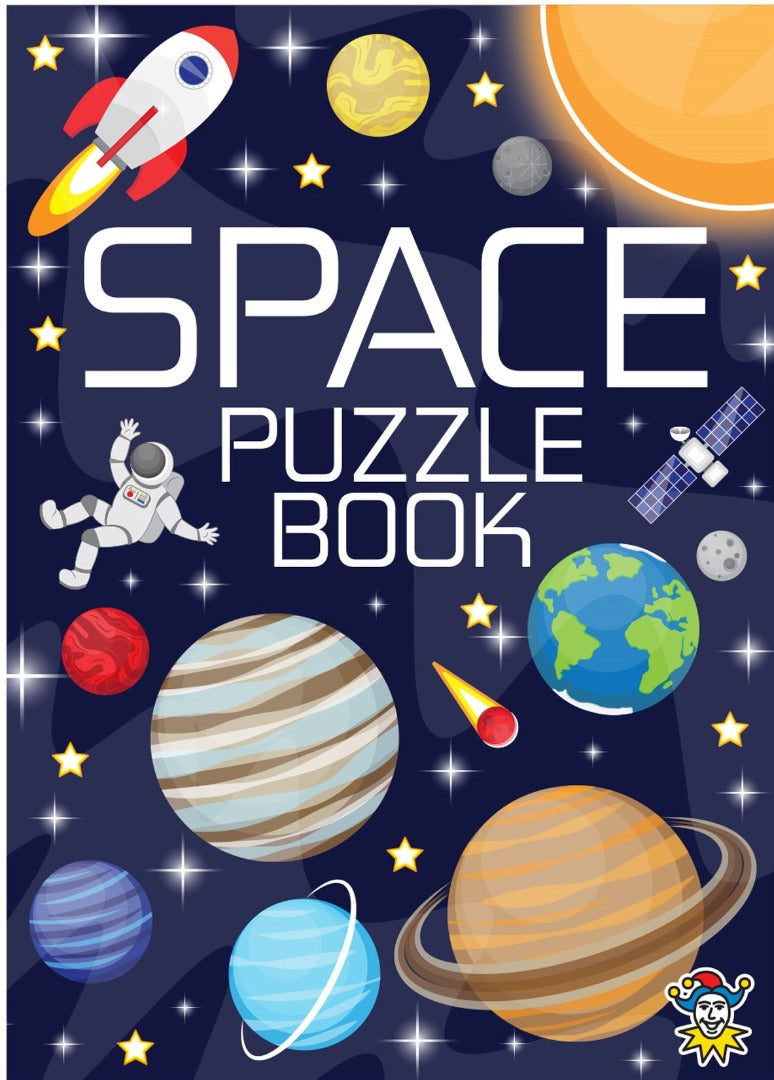 Space Colouring and Puzzle Book