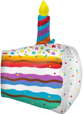 Amscan Birthday Cake Slice