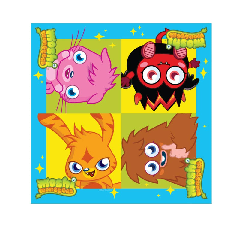 MOSHI MONSTERS LUNCH NAPKINS 2PLY 16PK