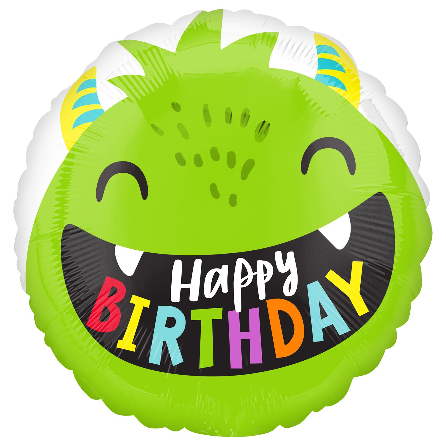 Happy Little Monsters Birthday Balloon
