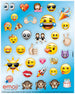 Emoji Sticker Sheets 4pk