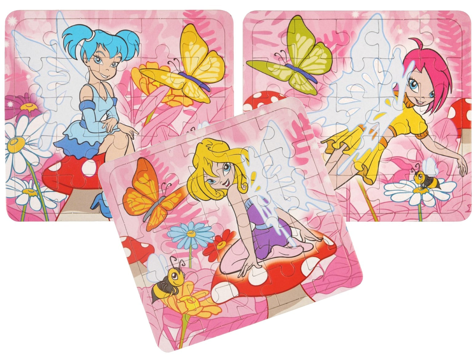Fairy Themed Jigsaw Puzzle Party Bag Favour