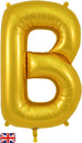 Gold Letter B 34"