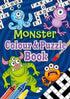 Monster Colour & Puzzle Book