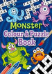 Monster Colour & Puzzle Book