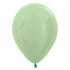 12'' SATIN GREEN LATEX SEMPERTEX 50PK