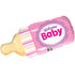 39'' WELCOME BABY BOTTLE PINK FOIL BALLOON