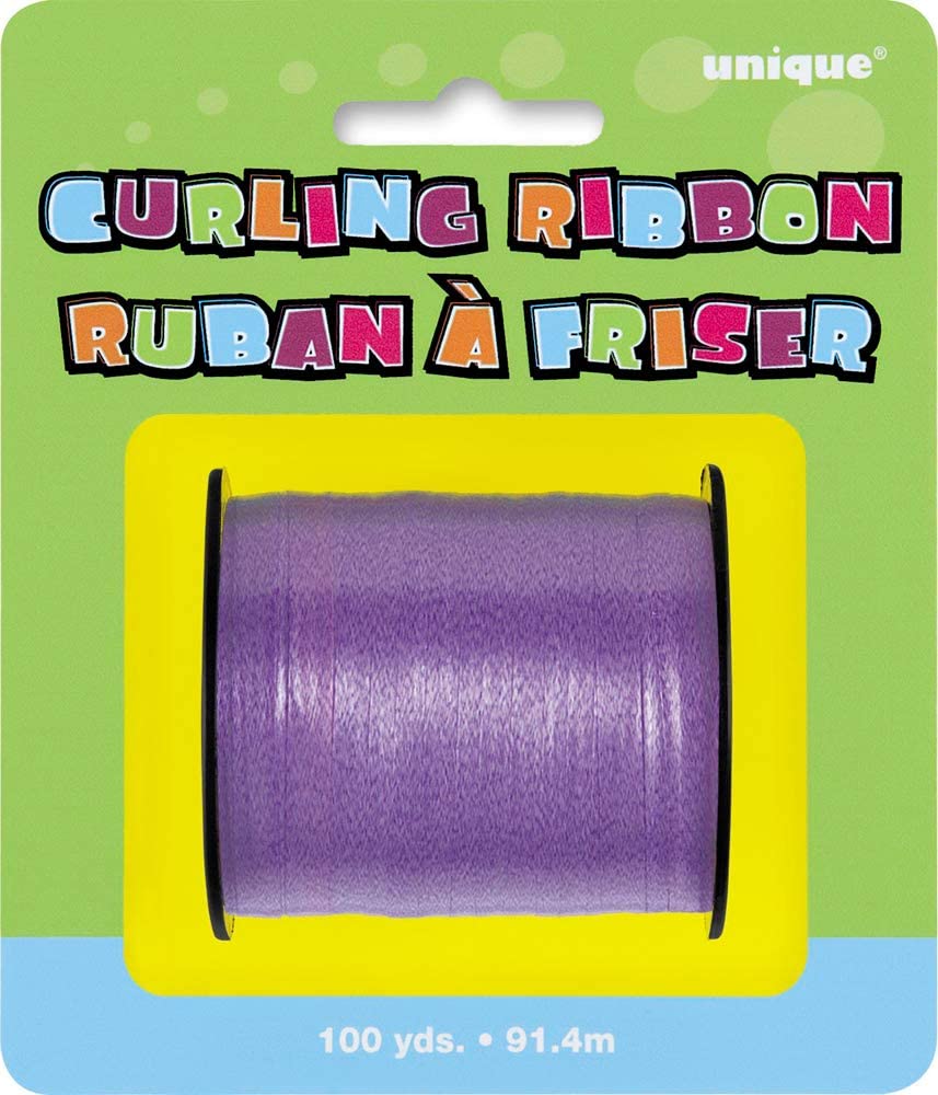 Purple Balloon Curling Ribbon