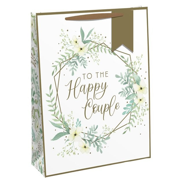 To The Happy Couple Gift Bag Medium