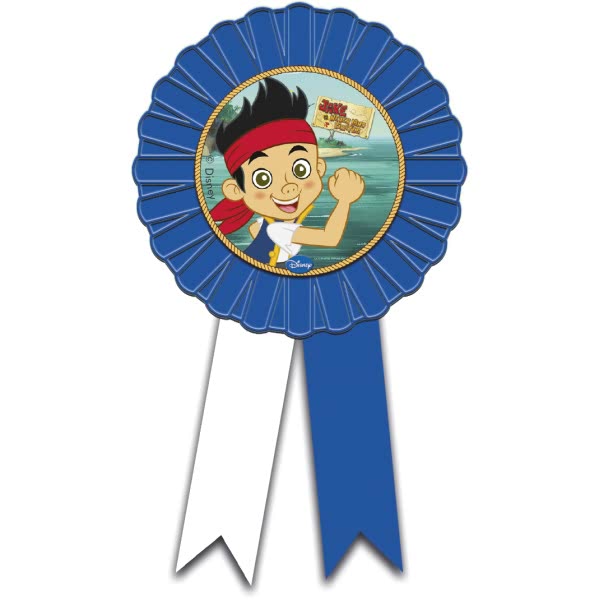 Jake and the Neverland Pirates Award Ribbon