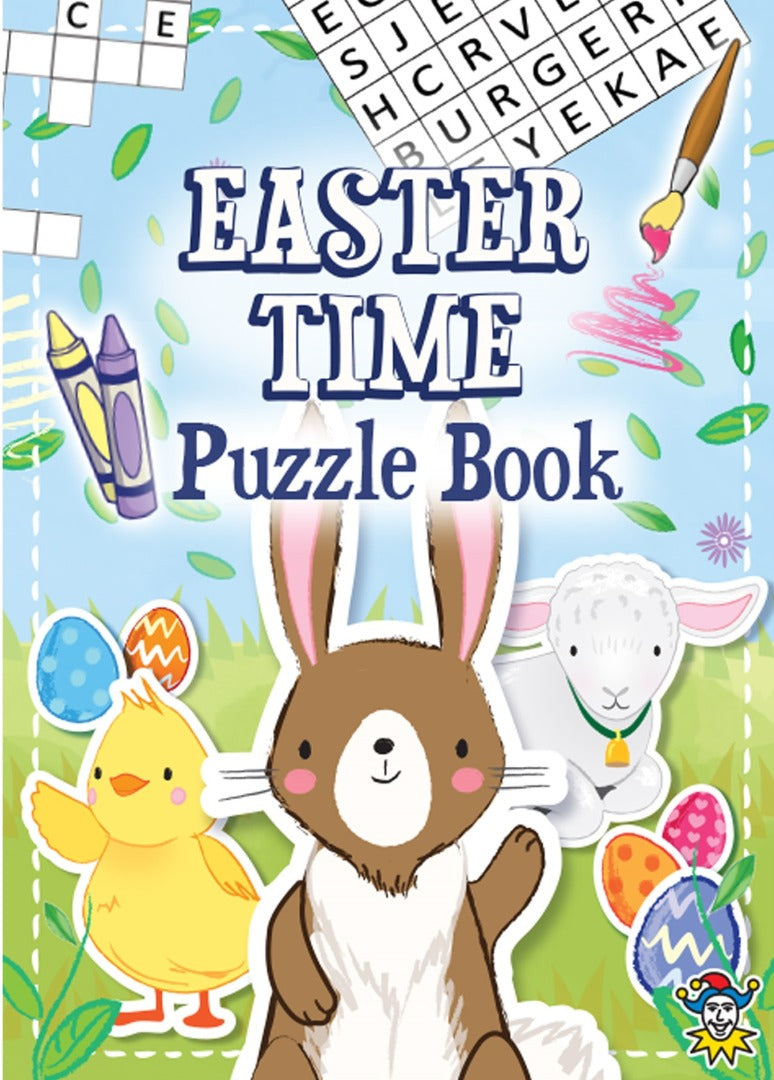 Easter Colouring Puzzle Book