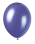 Pearlescent Purple Latex Balloons 8pk