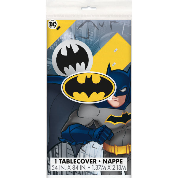 Batman Rectangular Plastic Table Cover, 54''x84''