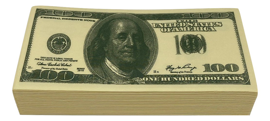 100 Dollar Bill Napkins